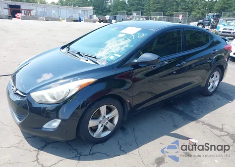 2013 Hyundai Elantra Gls from USA, damaged, VIN 5NPDH4AE9DH258523